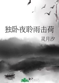 《独卧夜聆雨击荷》