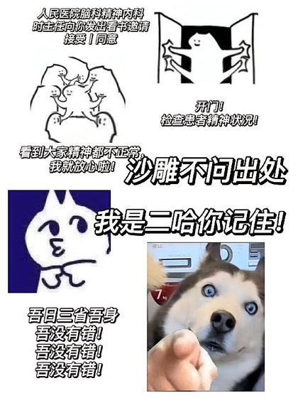 《沙雕不问出处,我是二哈你记住!/万人迷二哈在恋综靠沙雕爆红》
